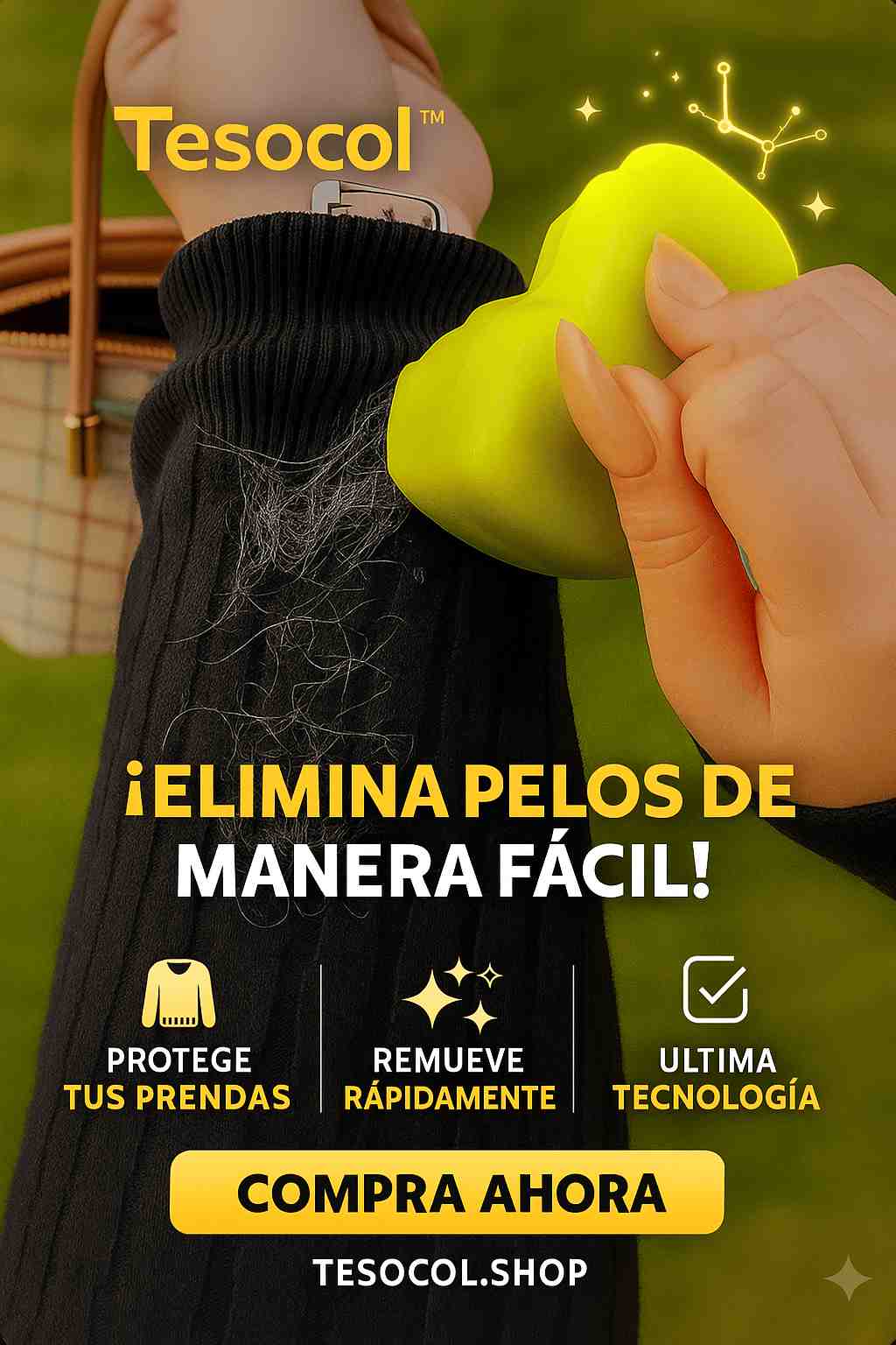 MINI RODILLO QUITA PELUSA LAVABLE