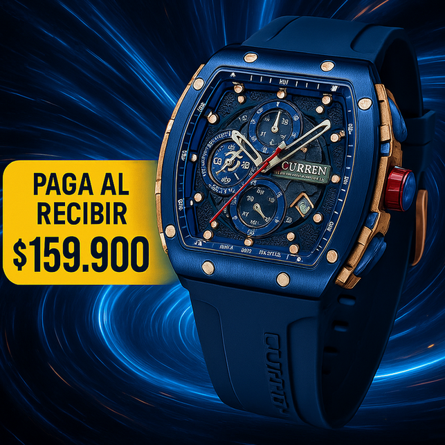 RELOJ CURREN ULTRA ELEGANTE ⌚ ¡Estilo Premium al Mejor Precio!
